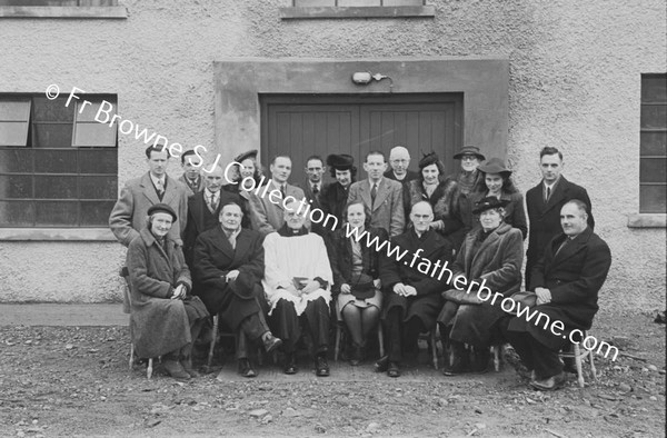 MOUNTMELLICK PRODUCTS LTD:V.REV FR.BURBAGE P.P.V.F.& AT DDOR MR.F.RYAN (CHAIRMAN) MRS TEELING MRS RYAN: GROUP OF GUESTS